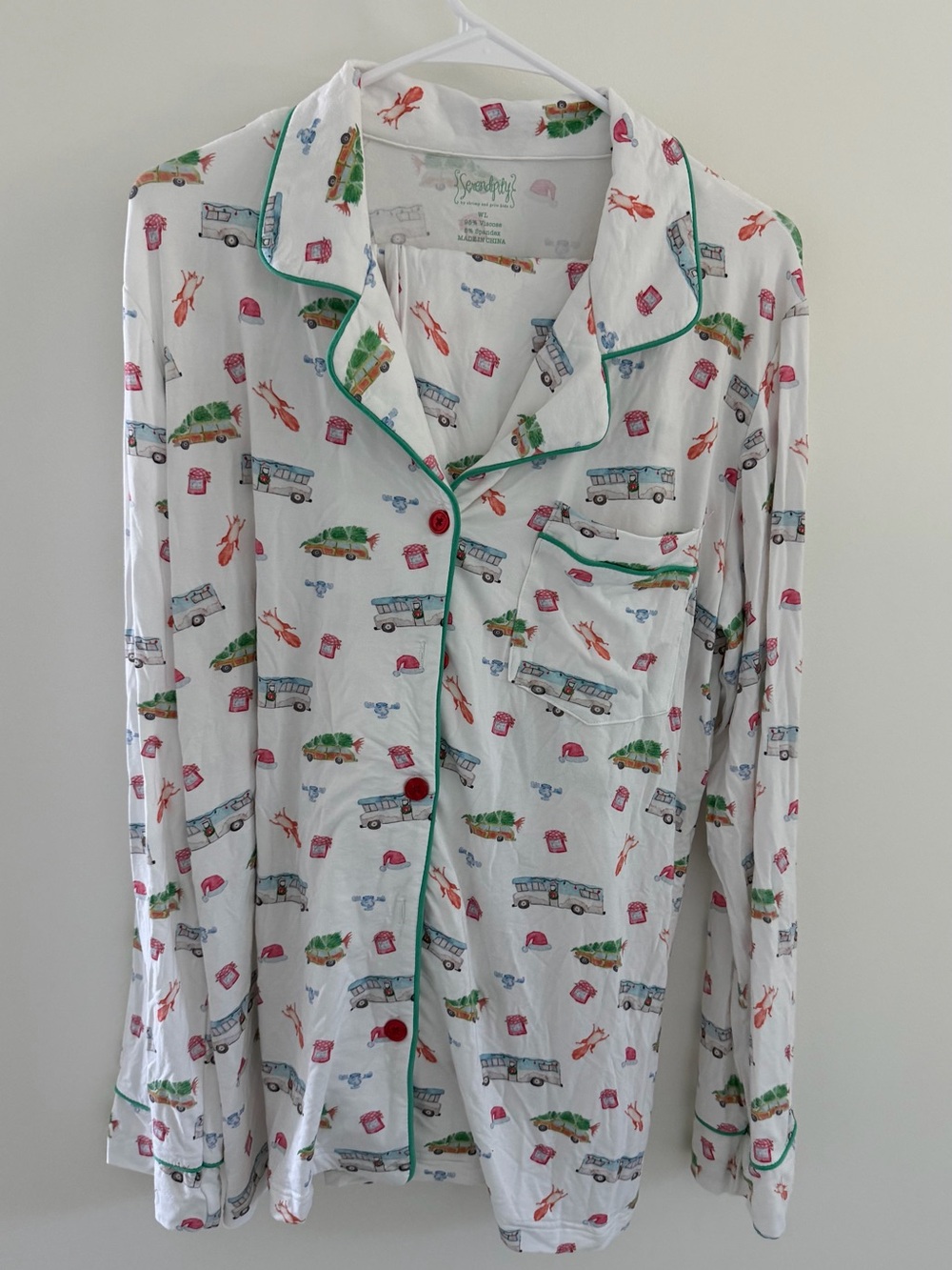 Serendipity Christmas Vacation Pajama Set Large